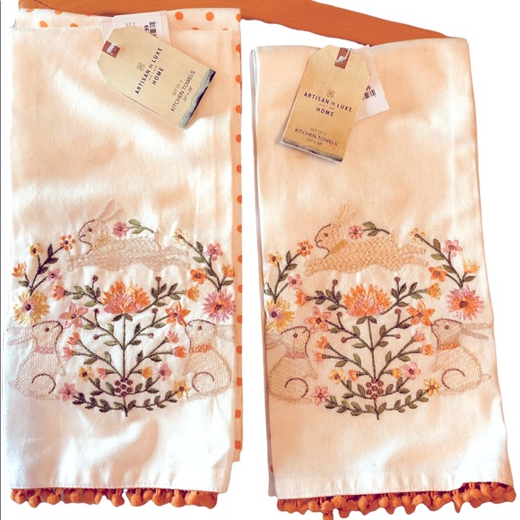 Other - 4 Easter Kitchen Towels